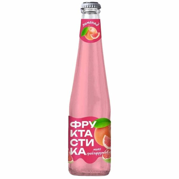 Напиток газированный Фруктастика Грейпфрут безалкогольный, 330мл