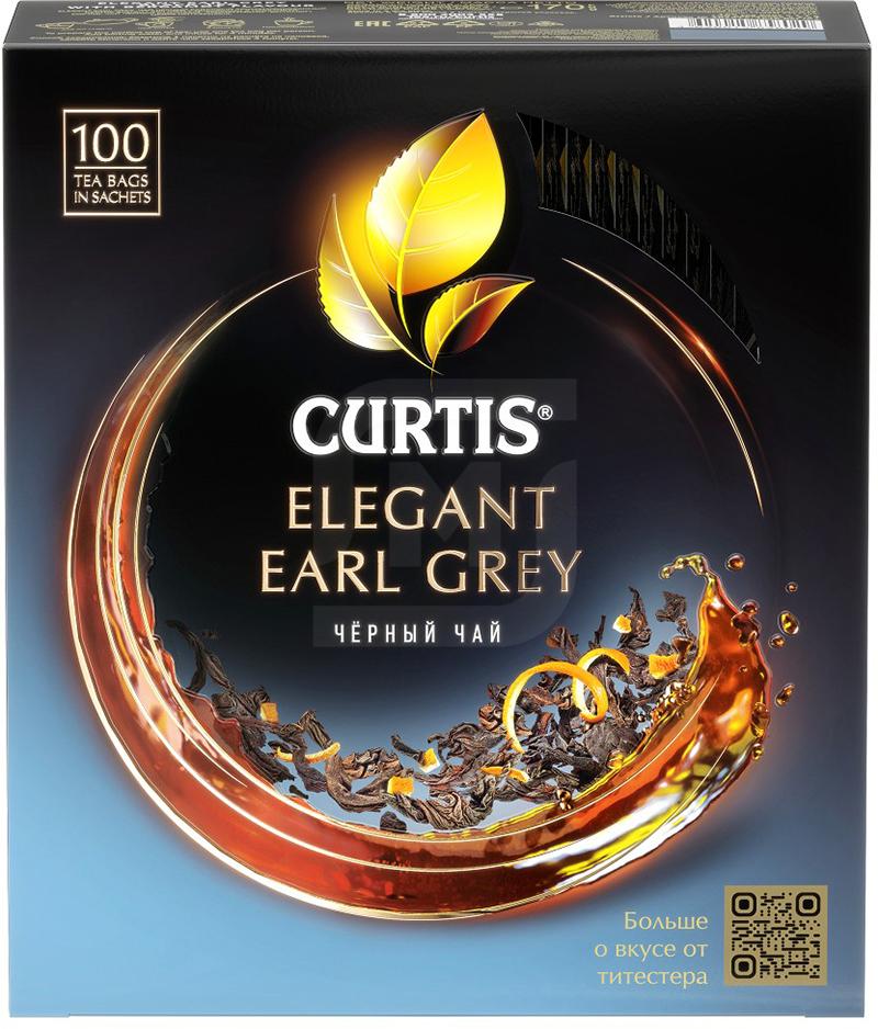 

Чай черный Curtis Elegant Earl Grey бергамот-цитрус 100саше