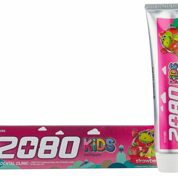 Зубная паста Dental Clinic 2080 Kids Strawberry, с 2 лет