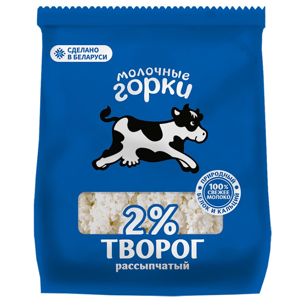 Творог Молочные горки 2% 350 г
