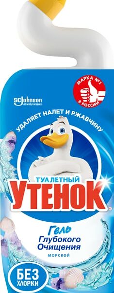 Чистящее средство для унитаза Туалетный Утенок Морской 500мл
