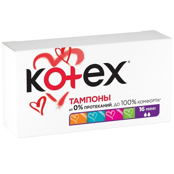 Тампоны Kotex UltraSorb мини 16 шт