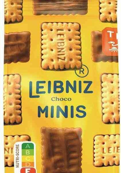 Печенье сливочное Leibniz с молочным шоколадом