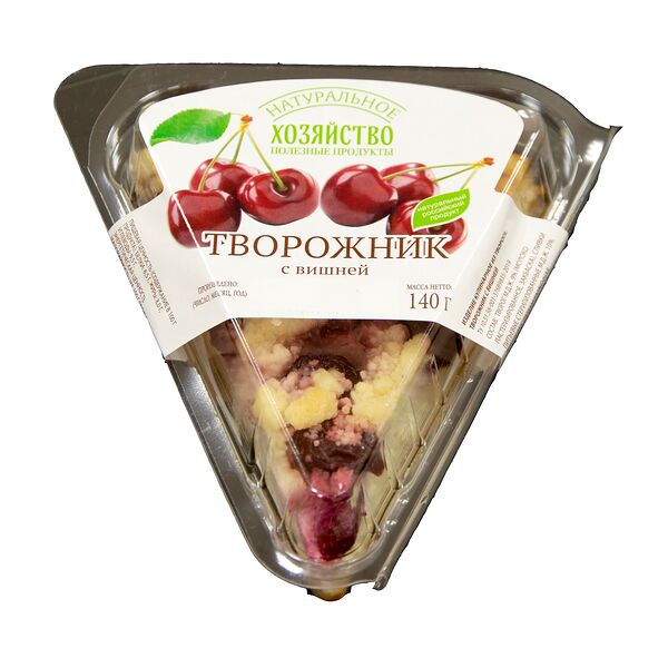 Творожник с вишней