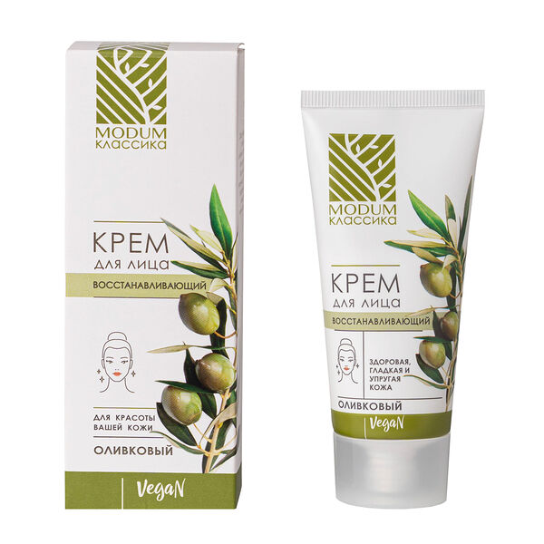 Крем для лица Modum восстанавливающий Оливковый