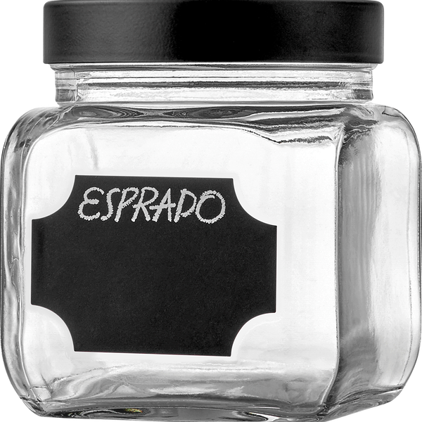 Банка для хранения Esprado Fresco с меловым стикером, стекло, 700мл Арт. FRE700E405