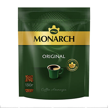 Кофе растворимый Monarch Original натуральный сублимированный, 130г