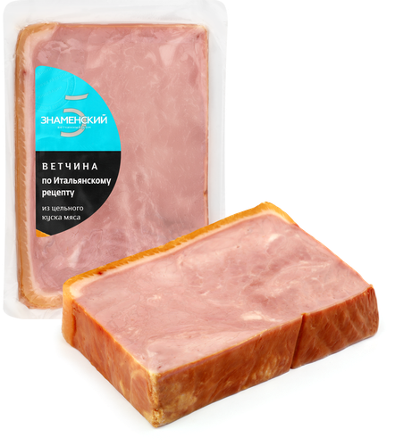 

Ветчина Знаменский ветчинный дом По-итальянскому рецепту категория Б 500 г