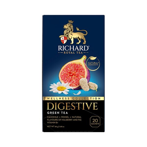 Чай Richard Digestive зеленый аромат. пакет 20x1,5г