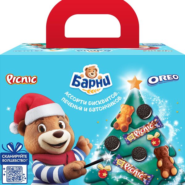 Набор кондитерской продукции Медвежонок Барни, Picnic, Oreo 370 г