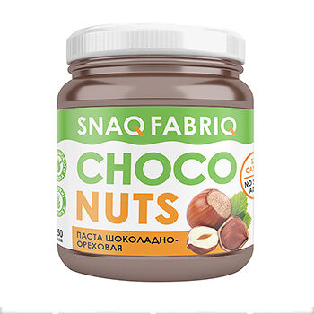 Паста Шоколадно-ореховая Snaq Fabriq без сахара