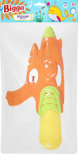 

Водный пистолет BIGGA, 30 см в ассортименте