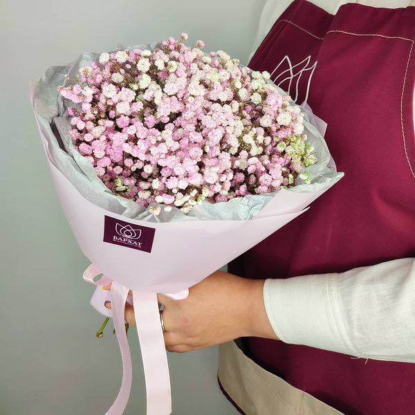 Цветочный монобукет Розовый сад