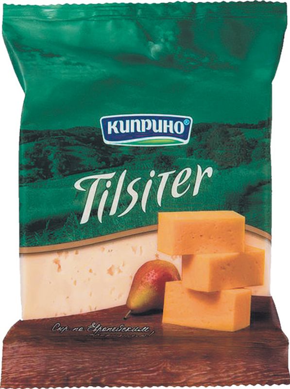 

Сыр тильзитер Киприно 50% БЗМЖ 200 г
