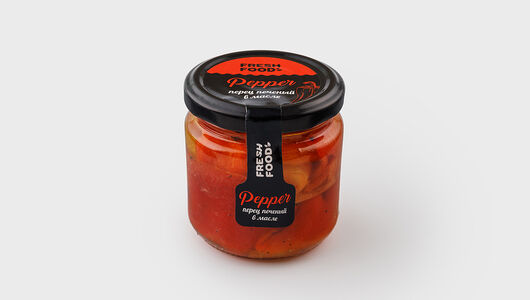 Перец печеный в масле