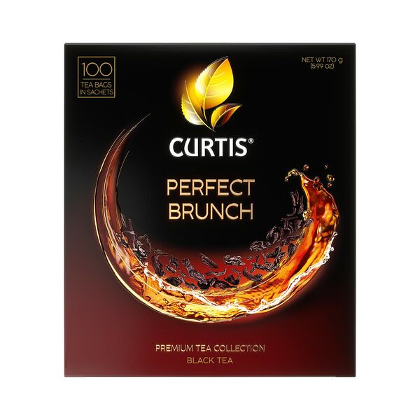 Чай черный Curtis Perfect Brunch 100пак 170г