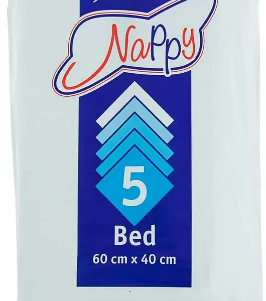 Ангелина Nappy Bed простыни впитывающие гигиенические 60 см х 40 см 5 шт