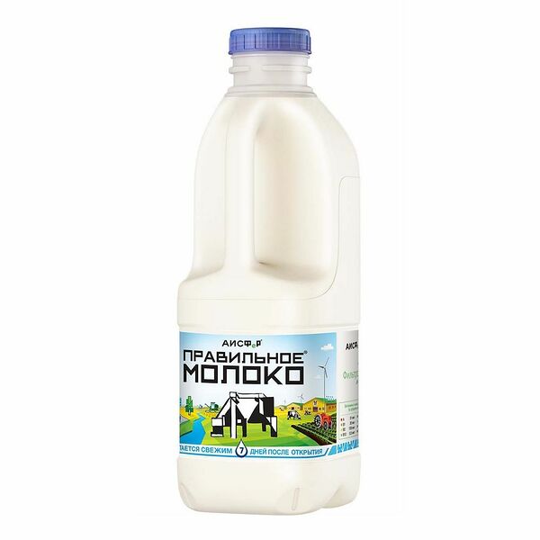 Молоко пастеризованное Правильное Молоко 1,5%