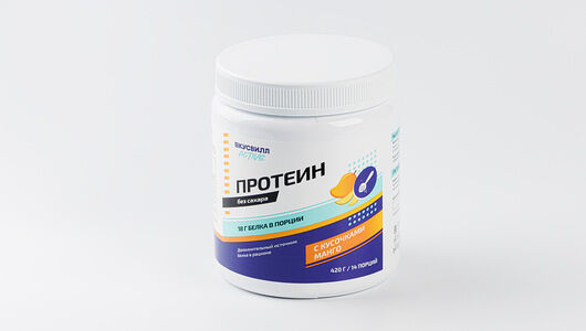 Протеин с кусочками манго, 420 г