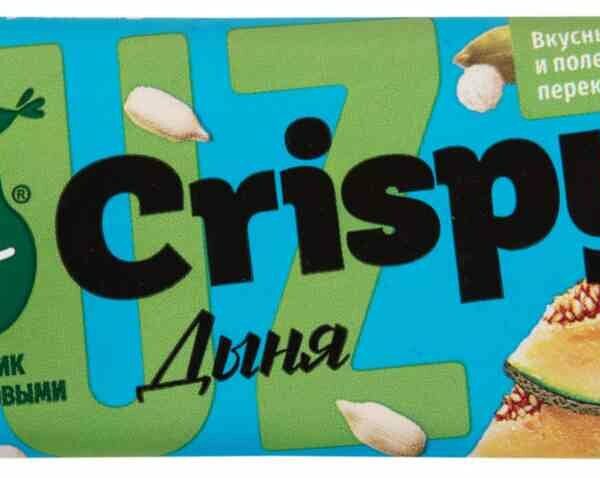 Батончик фруктовый Ол'Лайт Crispy дыня с хрустящими рисовыми шариками