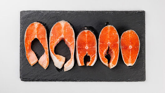 Форель радужная стейк зам., 500 г Продукт замороженный