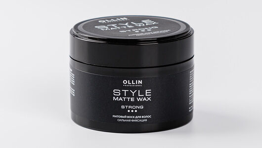Воск Ollin Professional Style матовый для укладки волос сильной фиксации, 50 г