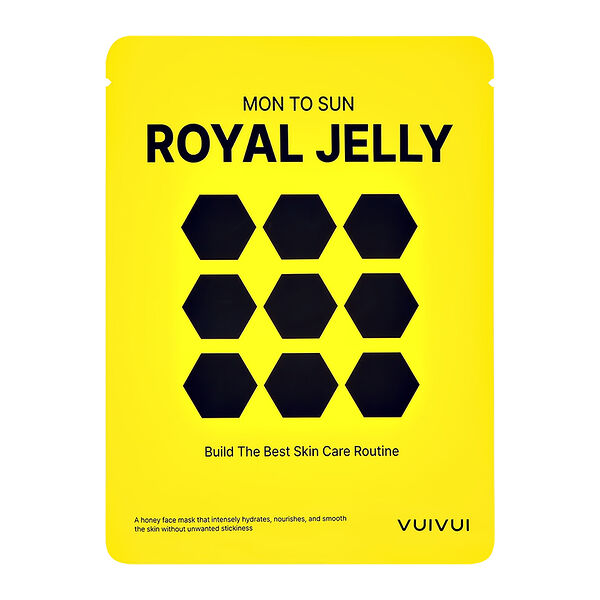 Маска для лица Vuivui Mon to sun с экстрактом маточного молочка 25 мл