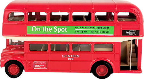 

Игрушка WELLY Лондонский автобус красный