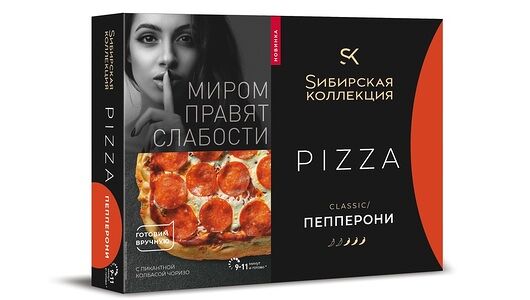 Пицца Sибирская Коллекция Пепперони, 365г