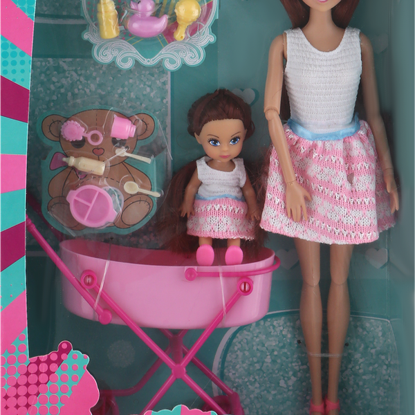 Набор игровой BIGGA Кукла с ребенком Арт. 115102