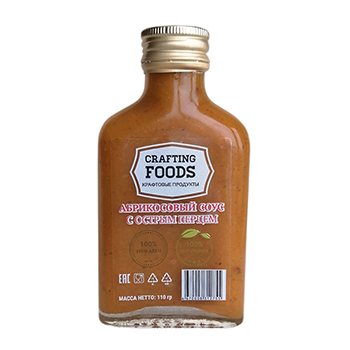 

Соус Crafting Foods Абрикосовый с острым перцем 110 г