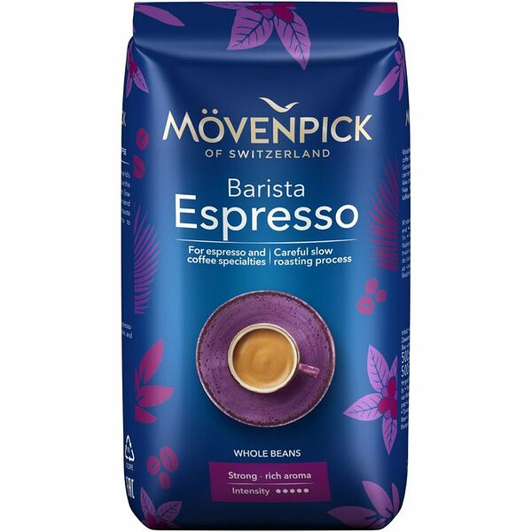 Кофе в зёрнах Movenpick Espresso натуральный жареный 500г