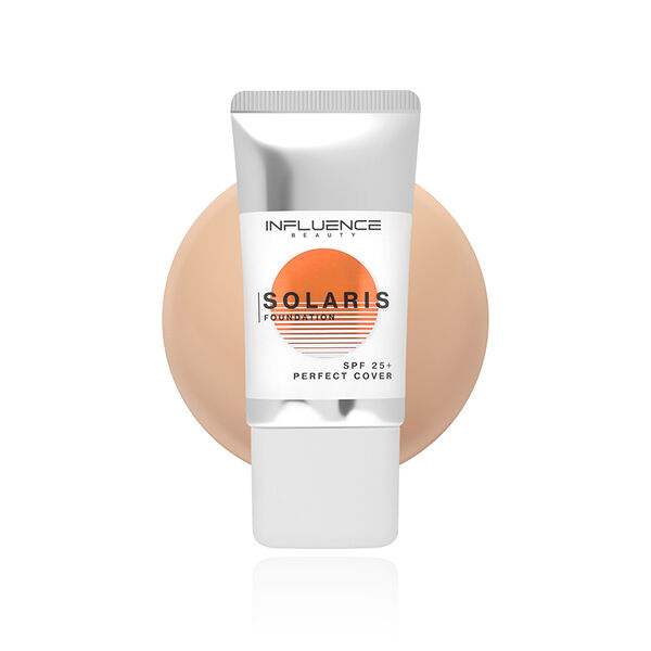 Основа тональная для лица Influence Beauty Solaris с SPF 25 02 Light 25 мл