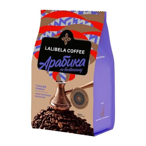 Кофе молотый Lalibela Coffee Арабика по-восточному, 100 г