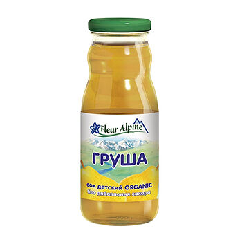 Сок детский Fleur Alpine Organic с грушей осветленный без сахара