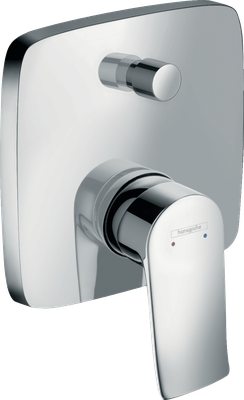Смеситель hansgrohe Metris для ванны 31454000, хром