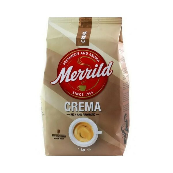 Кофе зерновой Merrild Crema 1кг