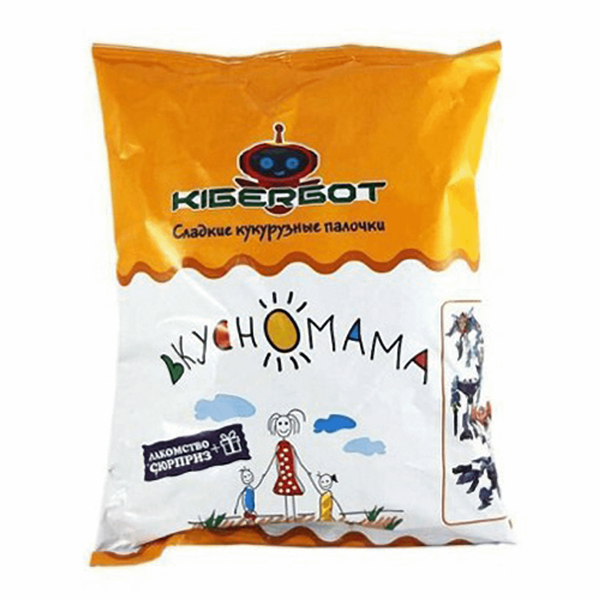 Кукурузные палочки Вкусномама Кибербот сюрприз 65г