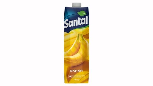 Нектар банановый Santal, 1л