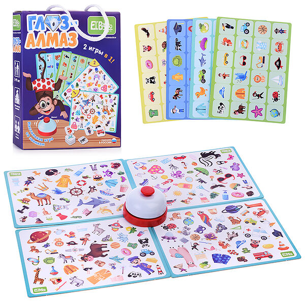 Настольная игра со звонком Глаз-Алмаз ET03-001