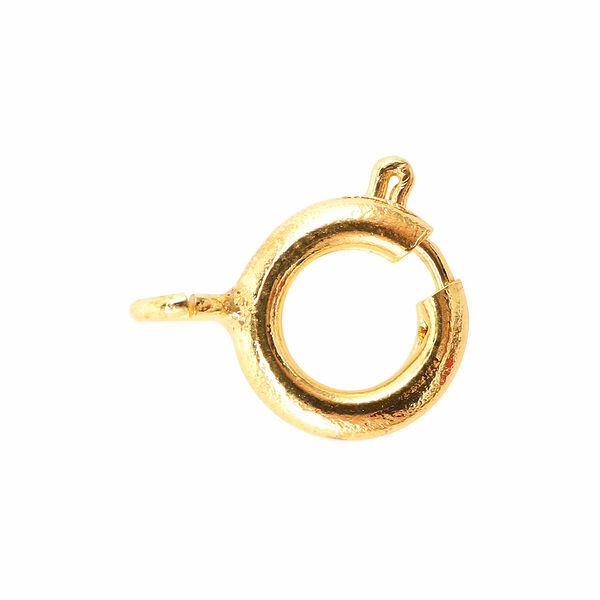 4AR240 Замок для бус кольцо 9мм, 5шт/упак, Astra&Craft(яркое золото)