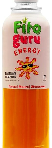 Напиток сокосодержащий Fitoguru Энерджи Манго банан женьшень 330мл