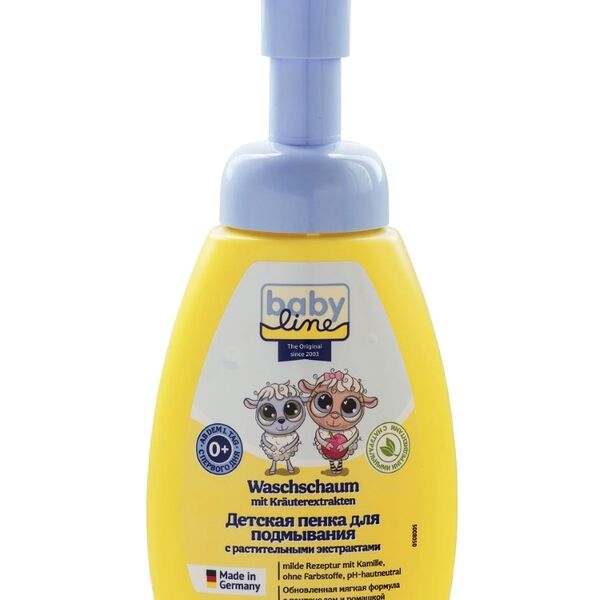Пенка для подмывания детская BABY LINE, 250мл