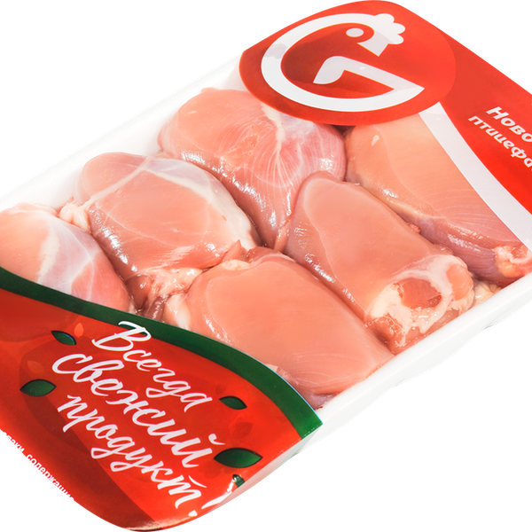 Филе куриное  красного мяса охл. подложка вес до 1.4 кг
