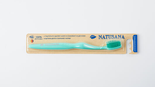 Щетка зубная Natusana средняя, цвет в ассортименте