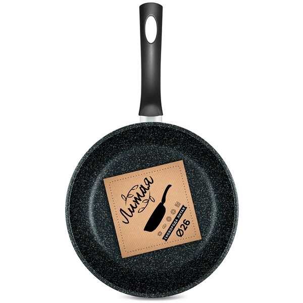 Сковорода Гранит, 26 см, литой алюминий