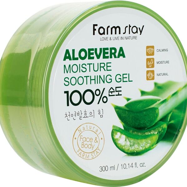 Гель для тела FarmStay с экстрактом алоэ вера 300мл