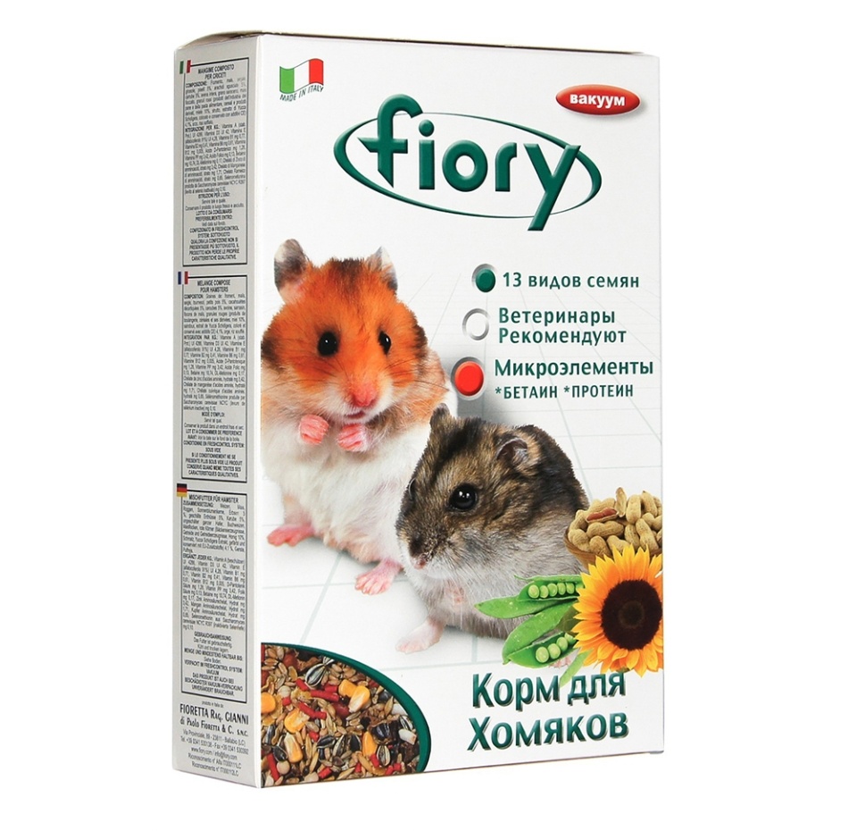 

Смесь для хомяков Fiory Criceti 850 г