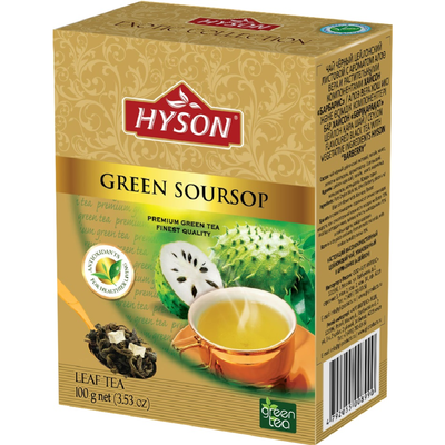 Чай "HYSON" (саусеп, зеленый, лист) 100г