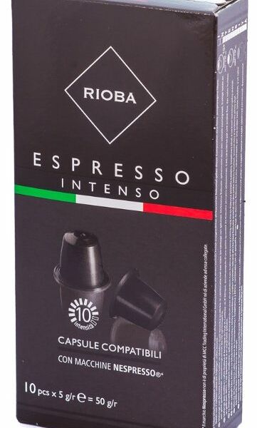  Кофе в капсулах Rioba Espresso Intenso, 10 шт